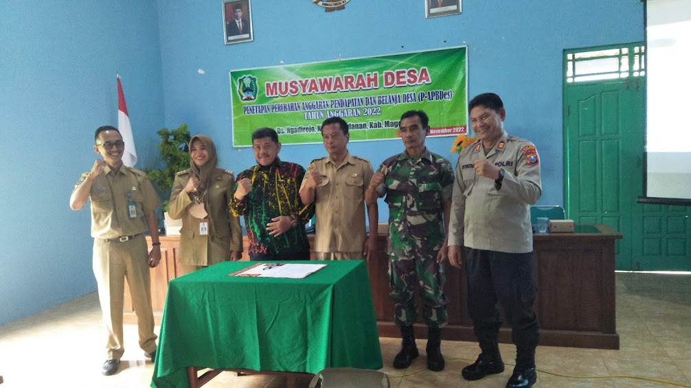 PENETAPAN PERUBAHAN APB DESA TA 2022