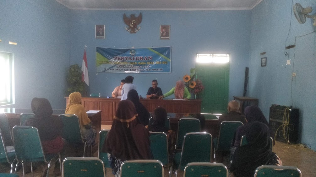 PENYALURAN BANTUAN LANGSUNG TUNAI DANA DESA (BLT DD) BULAN SEPTEMBER TAHUN 2023